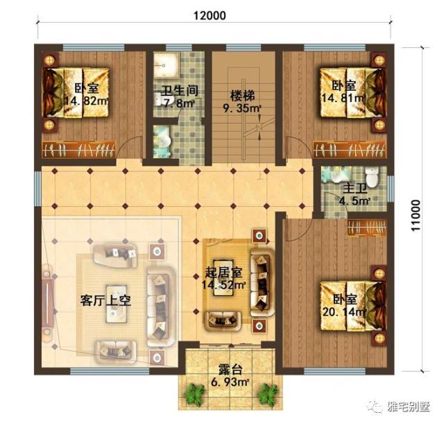 今天給大家?guī)硪豢罱?jīng)典的歐式風(fēng)格別墅，造型層次豐富，造價(jià)不高，容易建造，外觀整體大氣美觀，建造一棟村里人都會(huì)羨慕。