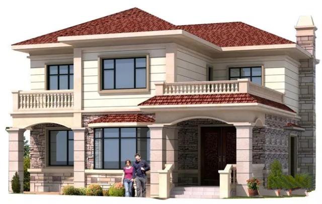 今天給大家分享一套兩層簡歐別墅，造價(jià)便宜，外觀漂亮，安度晚年的良好之所。