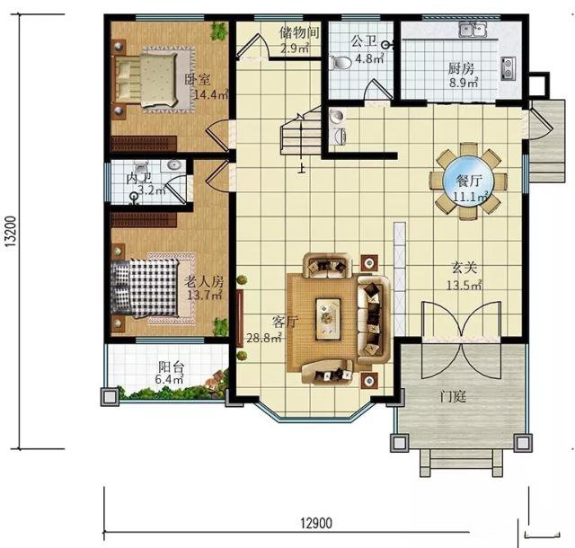 今天給大家分享一套兩層簡歐別墅，造價(jià)便宜，外觀漂亮，安度晚年的良好之所。