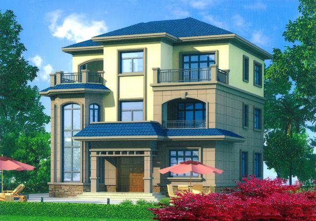 比起奢侈喧囂的繁華都市生活，相信很多人和小范一樣，更加迷戀的是一種原生態(tài)的農(nóng)村生活，有一間自己的鄉(xiāng)間別墅,這所別墅適合自建！