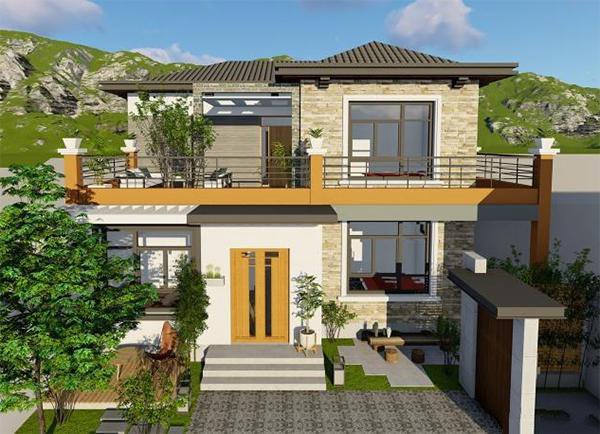 　二樓現(xiàn)代別墅的無冕之王！帶花園，品味非凡，優(yōu)雅而不俗