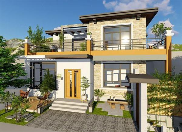 　二樓現(xiàn)代別墅的無冕之王！帶花園，品味非凡，優(yōu)雅而不俗