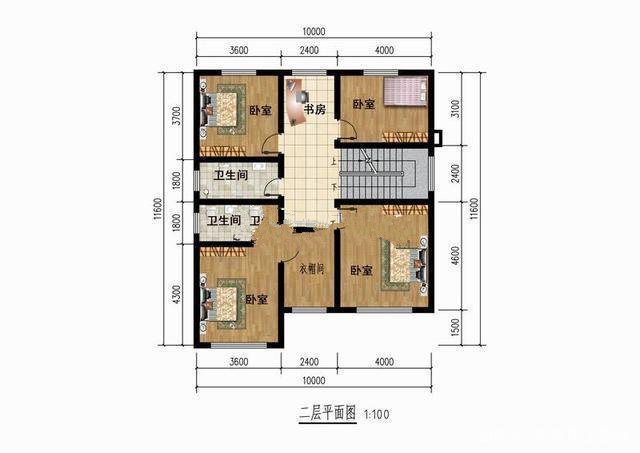 別墅采用的是磚混的結(jié)構(gòu)形式，是一款10米*11.6米的三層小別墅,寬大的落地窗設(shè)計(jì)，加上窗面的弧形設(shè)計(jì)，絕對(duì)可以吸引眾多眼球!