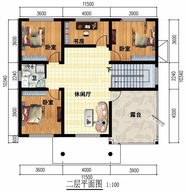 無(wú)論從外觀還是布局來(lái)看，這三棟別墅都有很多相似之處，而且造價(jià)相差不大。如果你喜歡這種類(lèi)型的別墅，你可以選擇一個(gè)來(lái)建造。