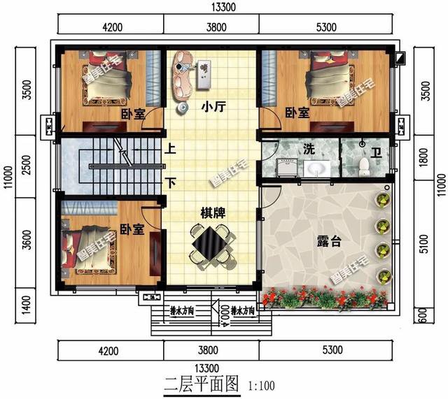 無(wú)論從外觀還是布局來(lái)看，這三棟別墅都有很多相似之處，而且造價(jià)相差不大。如果你喜歡這種類(lèi)型的別墅，你可以選擇一個(gè)來(lái)建造。