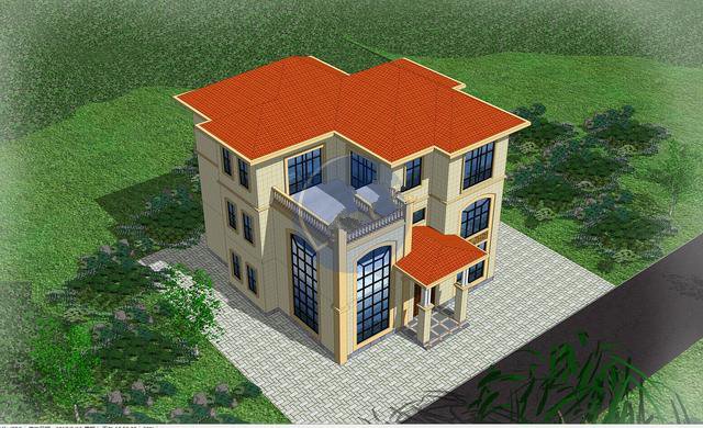 　這棟占地140平方米的三層別墅是他的前任自己建造的，可惜為時已晚！