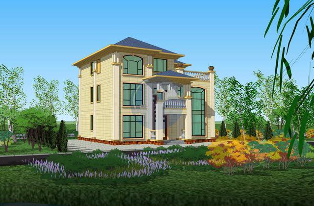 　這棟占地140平方米的三層別墅是他的前任自己建造的，可惜為時已晚！