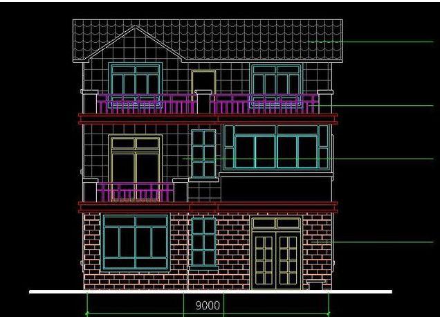 本期，我們推薦一款二層半結(jié)構(gòu)的農(nóng)村小別墅設(shè)計方案，預(yù)留農(nóng)家小院非常大方!