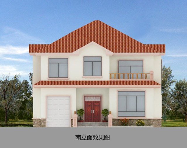 邊肖引進(jìn)的農(nóng)村小二層建筑面積小，美觀大方，實(shí)用，關(guān)鍵是成本低。讓我們快速看一下,沒錢也可以建別墅！