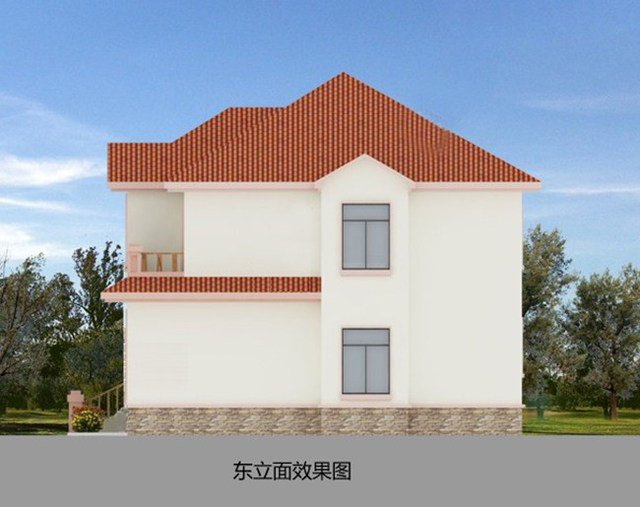 邊肖引進(jìn)的農(nóng)村小二層建筑面積小，美觀大方，實(shí)用，關(guān)鍵是成本低。讓我們快速看一下,沒錢也可以建別墅！