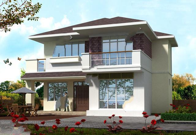 今天 給大家介紹的這棟農(nóng)村自建二層小別墅，很樸素實用，即使主人長時間不在家，也不用天天為它而操心,適合出門在外的年輕人