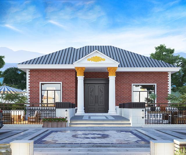 給父母建一棟這樣的養(yǎng)老別墅，比城里多豪華的商品房都住得舒服，房子簡簡單單，生活別提多愜意。