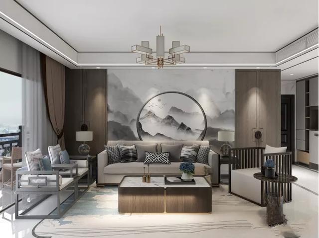 新中式風(fēng)格的小別墅近來越發(fā)流行，很多人都喜歡這種風(fēng)格，不只因為它漂亮的外觀，融合了傳統(tǒng)元素的精髓之后，也變得有內(nèi)涵了，越看越耐看，