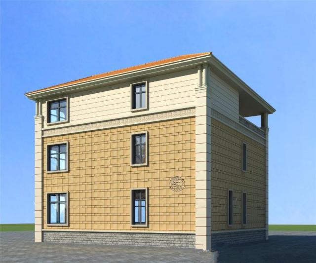 設計出來的房子也是為了能讓你住的舒心，看得順心。推薦一款兩層半歐式別墅，八角窗+大露臺，美觀又適居