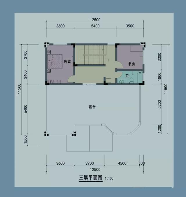 設計出來的房子也是為了能讓你住的舒心，看得順心。推薦一款兩層半歐式別墅，八角窗+大露臺，美觀又適居