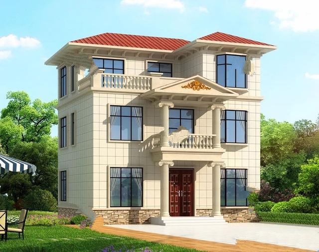 你家的別墅三層帶露臺(tái)設(shè)計(jì)嗎？既有足夠的晾曬空間，又能按照自己需求搭個(gè)玻璃房做花房，想想都很不錯(cuò)呢！