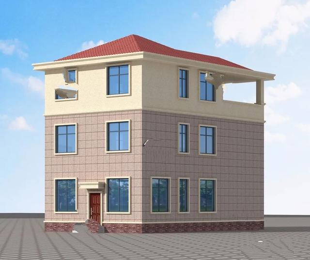 合適的布局，小面寬的農(nóng)村別墅，經(jīng)過合理設(shè)計(jì)，也能綻放屬于它的光彩。