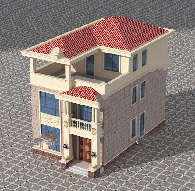 合適的布局，小面寬的農(nóng)村別墅，經(jīng)過合理設(shè)計(jì)，也能綻放屬于它的光彩。