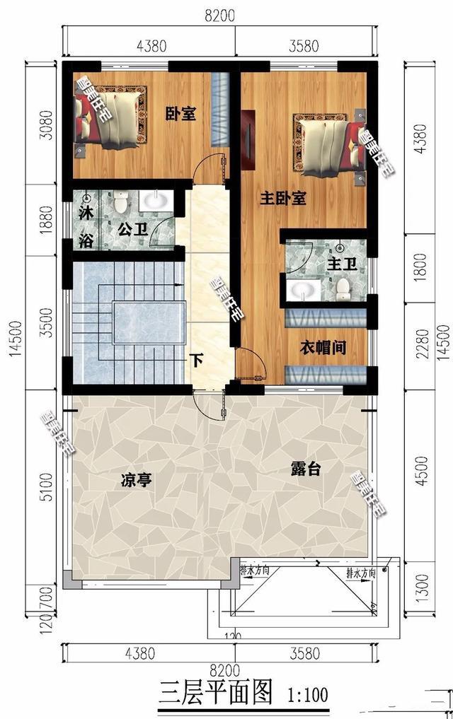 合適的布局，小面寬的農(nóng)村別墅，經(jīng)過合理設(shè)計(jì)，也能綻放屬于它的光彩。