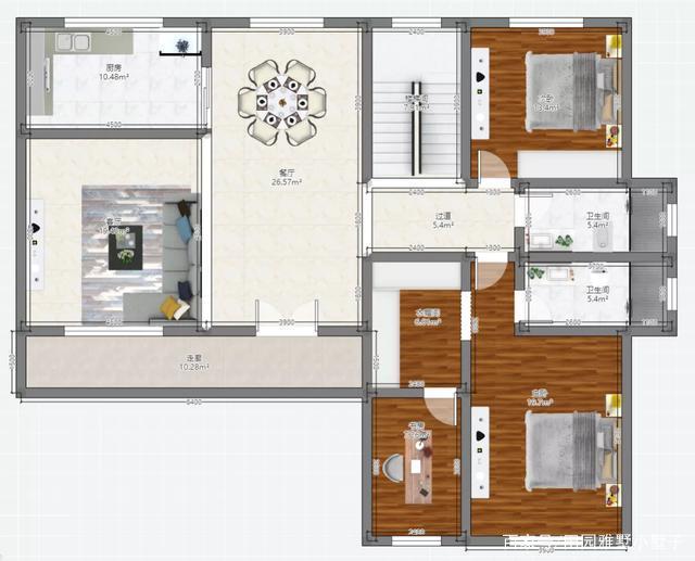 屋頂采用歇山頂起翹方式，造型優(yōu)美，整體莊重選用仿古造型的鐵藝欄桿，配合整體造型，讓建筑凸顯古香古色的獨(dú)特韻味!