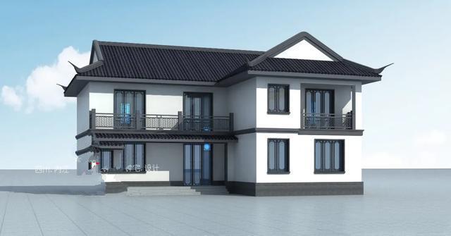 屋頂采用歇山頂起翹方式，造型優(yōu)美，整體莊重選用仿古造型的鐵藝欄桿，配合整體造型，讓建筑凸顯古香古色的獨(dú)特韻味!