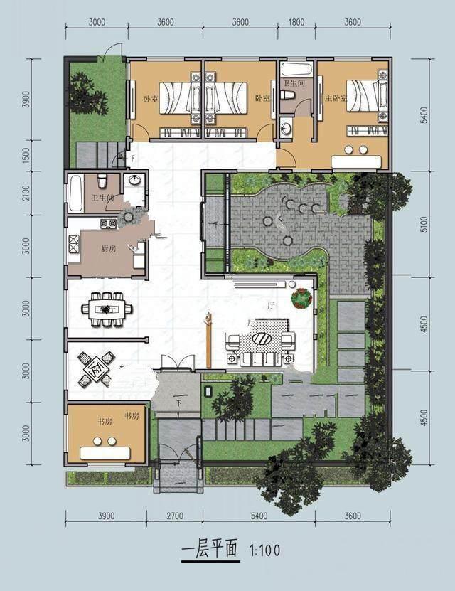二三層的小洋樓的確很好看，但并不是說它就適合每個(gè)家庭建造。對(duì)于宅基地適中，家中人口又不是很多的家庭，建個(gè)一層的小平房就很好。