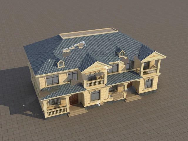 今天小編給大家?guī)硪豢铍p拼別墅，這棟別墅屬于現代風別墅，與歐式別墅有些相似，是四川石先生的定制款別墅。