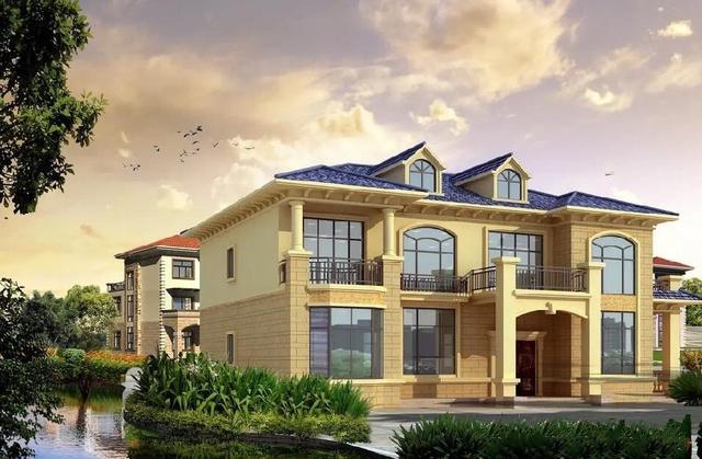 　將福建地區(qū)四棟別墅的設(shè)計與現(xiàn)實生活中的景觀進(jìn)行對比?，F(xiàn)實生活看起來確實更好！