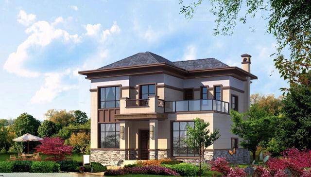 新中式鄉(xiāng)村別墅越來越受到大家的歡迎。外觀高貴，高端，品位高，內(nèi)涵豐富。結(jié)合傳統(tǒng)和現(xiàn)代建筑風(fēng)格的優(yōu)勢(shì)，它們成為一道美麗的風(fēng)景。