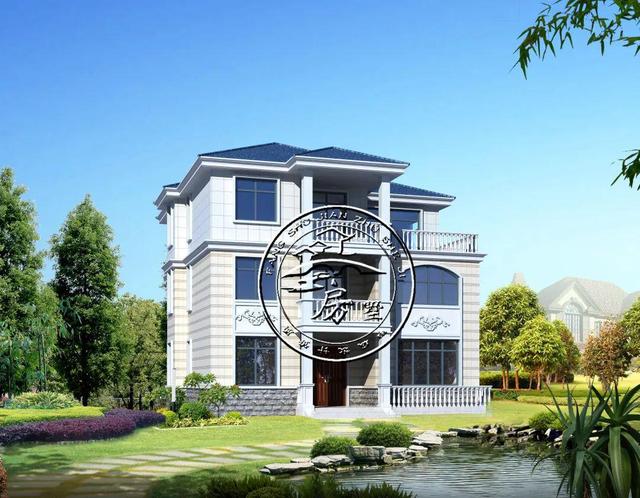 當你回到村子里蓋房子時，這座別墅一定會給你一個“好印象”。