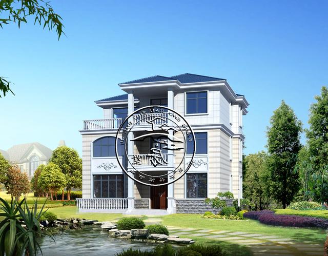 當你回到村子里蓋房子時，這座別墅一定會給你一個“好印象”。