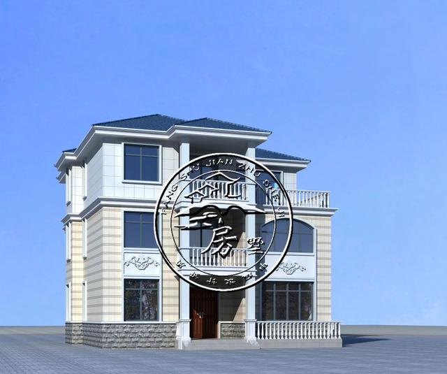 當你回到村子里蓋房子時，這座別墅一定會給你一個“好印象”。