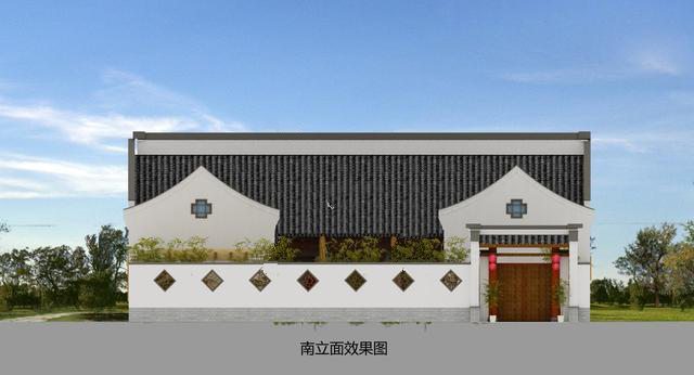 　中式三合院的房子很受農(nóng)村人的歡迎。畢竟，這種流傳了幾千年的建筑早已深深扎根于人們的心中。