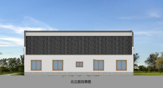 　中式三合院的房子很受農(nóng)村人的歡迎。畢竟，這種流傳了幾千年的建筑早已深深扎根于人們的心中。