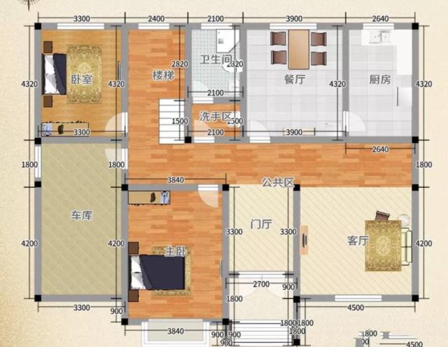 在農村建房不需要豪華、簡單實用、居住舒適，而且可以過上好的生活。外觀素雅，色彩明快，房間尺度設計恰當，空間利用率高，時代氣息濃郁