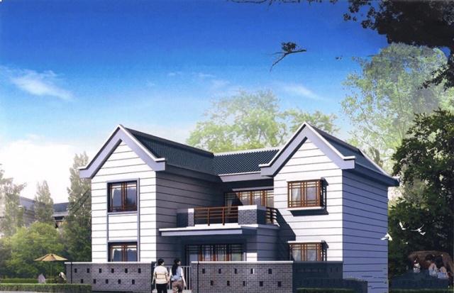 在農村建房不需要豪華、簡單實用、居住舒適，而且可以過上好的生活。外觀素雅，色彩明快，房間尺度設計恰當，空間利用率高，時代氣息濃郁