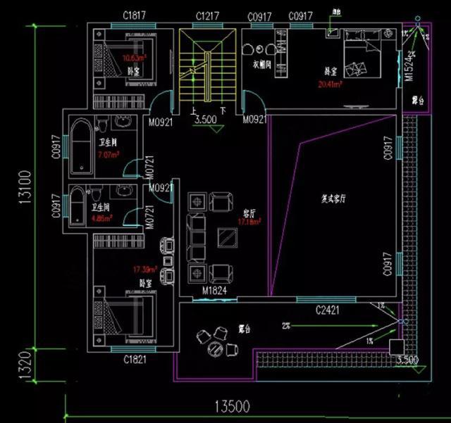 新中式別墅融合了現(xiàn)代和傳統(tǒng)文化，優(yōu)雅大氣，彰顯高品質(zhì)的家庭生活。