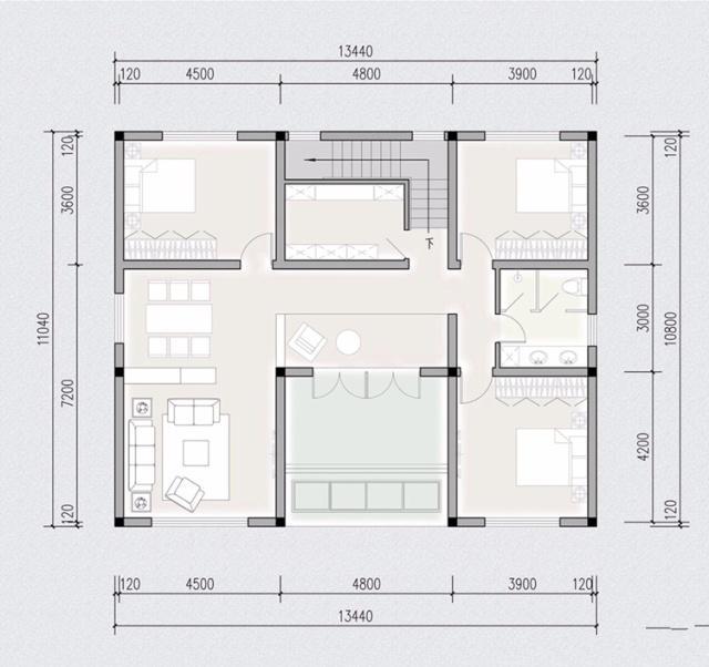 新中式別墅融合了現(xiàn)代和傳統(tǒng)文化，優(yōu)雅大氣，彰顯高品質(zhì)的家庭生活。