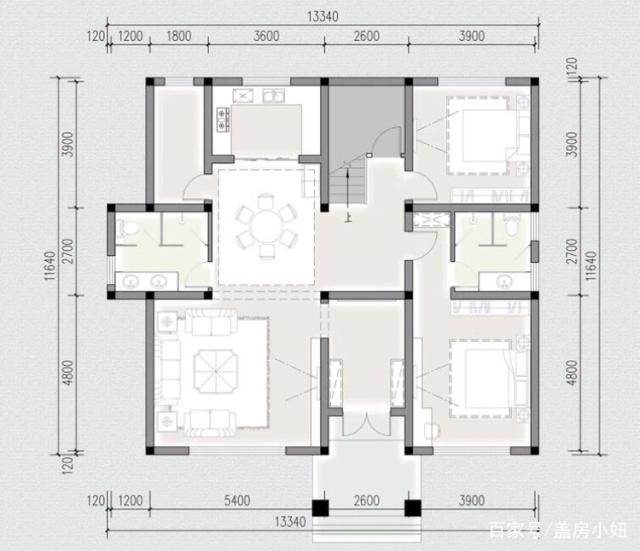 鄉(xiāng)村的歐式別墅用黃色真石漆制成，溫馨浪漫，給一家人一個快樂的家。