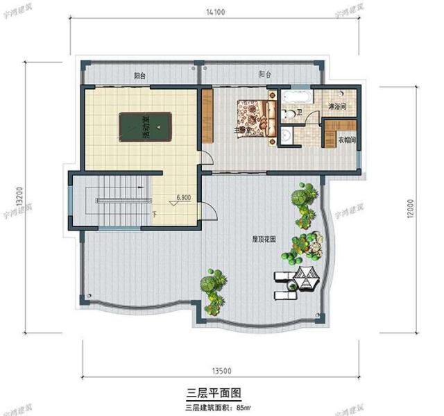 房子是必需品，無論如何，一個人一生都必須有一所屬于自己的房子。鄉(xiāng)村別墅設(shè)計(jì)方案的首選，這種布局能滿足你的生活！