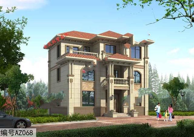 新農(nóng)村二樓半別墅的照片。在鄉(xiāng)下建一座會讓人羨慕的！