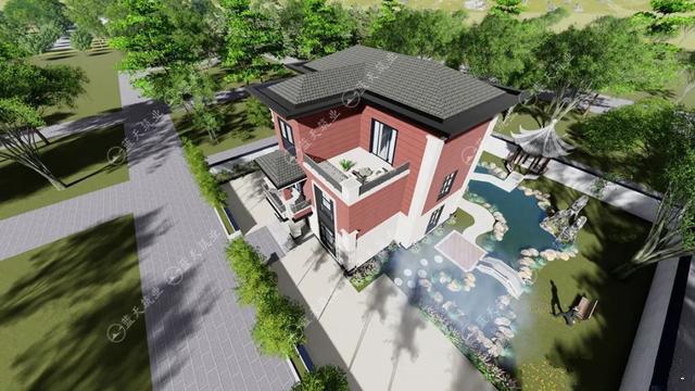 　圖紙推薦：12.8mx12.2m三層新中式圖紙，2020經(jīng)典之作，喜歡來欣賞吧！