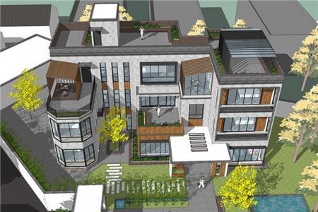 邊肖已經(jīng)為農(nóng)村自建房屋編制了一份完整的三層設(shè)計效果圖。這些房子既實用又劃算。讓我們看看。