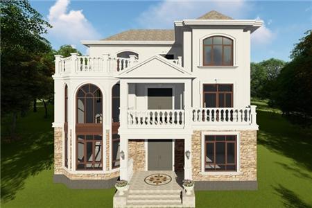 邊肖已經(jīng)為農(nóng)村自建房屋編制了一份完整的三層設(shè)計效果圖。這些房子既實用又劃算。讓我們看看。