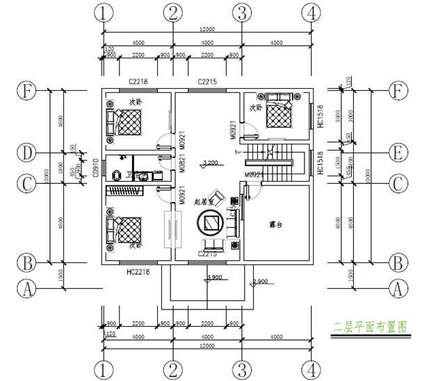 設(shè)計(jì)師和風(fēng)水大師一起設(shè)計(jì)了一個(gè)120平方的兩層房子,文化水平也加深了很多!