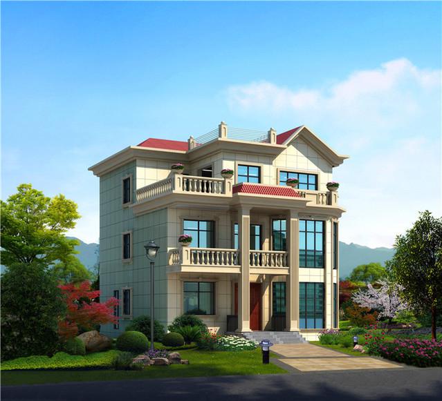 下面介紹的是3款宅基地大小一致，但是建出來的3款別墅不一致，看看你更喜歡哪款？？？