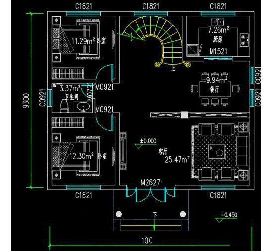　兩棟11米9米的農(nóng)村自建房屋，低調(diào)的二樓和豪華的三樓可供您選擇。