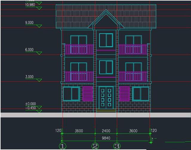 我們要從實際出發(fā)，推薦一款占地不超過120平米的自建戶型，共設(shè)計三層，蓋好了堪比村長家的小別墅。