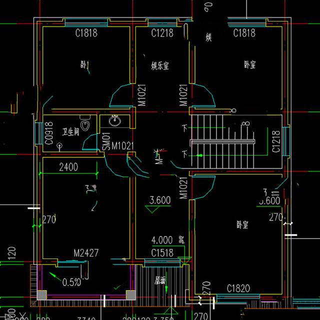 這個120平方的二層農(nóng)村自建房設(shè)計圖14米x9米，造價20萬元！