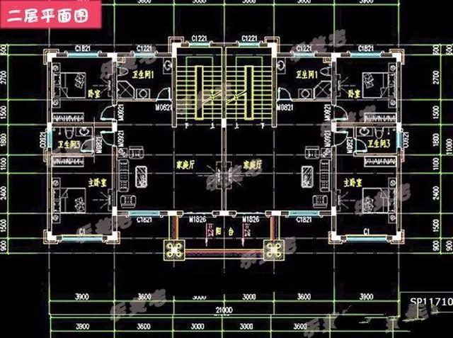 很常見的雙拼戶型，就是兩家獨門獨戶，兩家的室內布局包括外觀都一模一樣，有各自的生活空間。